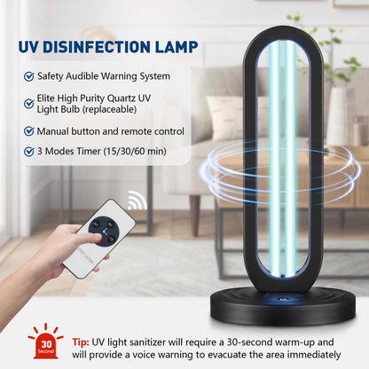 Firstuvc Global UV Light Sanitizer with Audible Warning