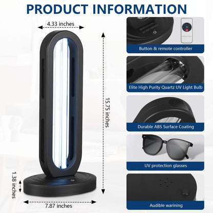 Firstuvc Global UV Light Sanitizer with Audible Warning