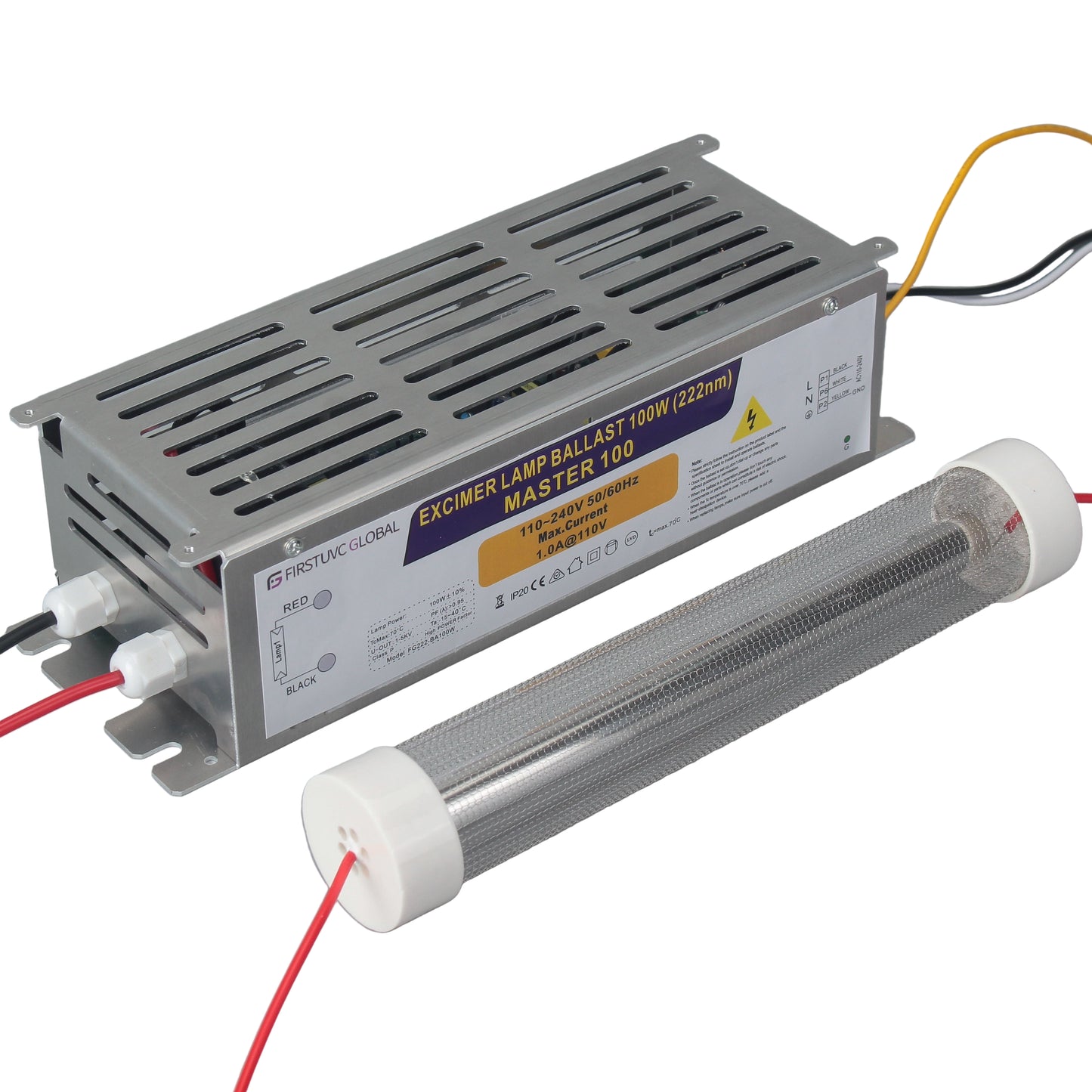 New !!! - 222nm Excimer Lamp (100W)