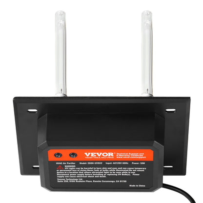 HVAC Air Purifier Whole House 18W 7inch UV Light In Duct For Ac Systems